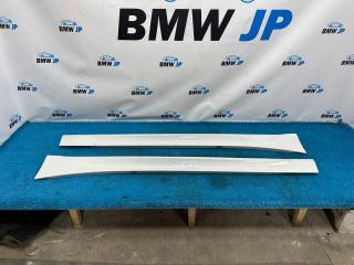 Накладки порогов M-tech BMW 1 2015-2017