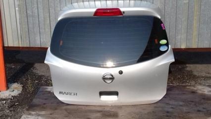 Дверь багажника задняя Nissan March 2010-2013