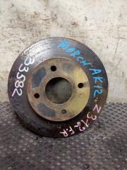 Диск тормозной передний передний Nissan March 2004