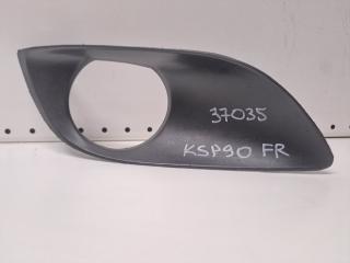 Оправа туманки правая передняя правая Toyota Vitz 2006