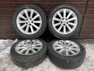 Комплект из 4-х Шина летняя 215/55R17 Dunlop LemansV (б/у)