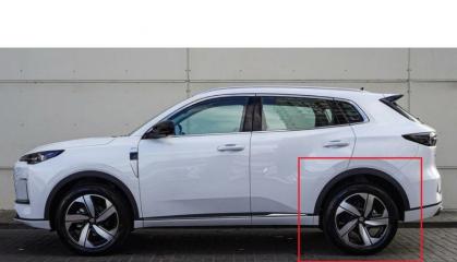 Накладка крыла задняя левая Changan CS55 Plus NEW