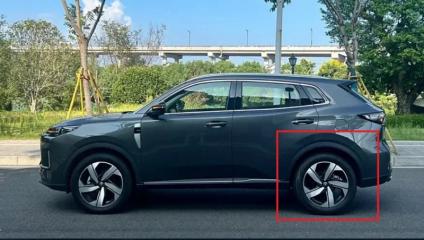 Накладка крыла задняя левая Changan CS55 Plus NEW