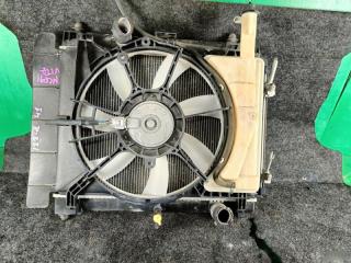 Радиатор основной TOYOTA VITZ NCP91 1NZ CVT 3 ракурс Радиатор основной TOYOTA VITZ NCP91 1NZ CVT 3 ракурс