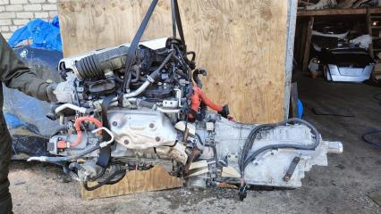 Двигатель NISSAN SKYLINE HV37 VQ35HR 532537D 3 ракурс