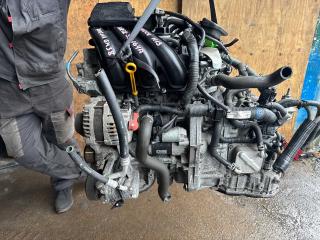 Двигатель NISSAN MARCH K13 HR12 330164A 3 ракурс