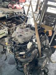 Двигатель NISSAN GLORIA HY34 VQ30DD 605659B 4 ракурс