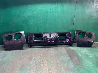 Запчасть Бампер  передний MITSUBISHI PAJERO MINI  Контрактный Цвет: черный. A37   Царапины, вмятина