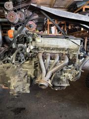 Двигатель TOYOTA WILL VS ZZE127 1ZZ 19000-22200 5 ракурс