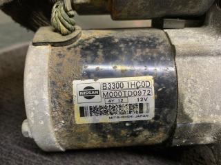 Стартер NISSAN MARCH NK13 HR12 B33001HC0D 5 ракурс