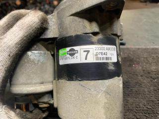 Стартер NISSAN CUBE BZ11 CR14 23300AX00B 5 ракурс