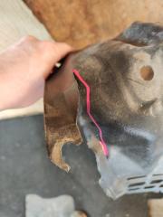 Подкрылок правый передний TOYOTA TOWN ACE KR52 5387528050 5 ракурс