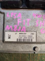Блок efi HONDA FIT SHUTTLE GG8 L15A 37820R8F95 2 ракурс