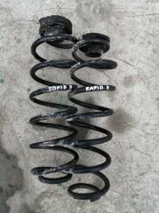 Пружина задняя SKODA RAPID 2016 Б/У Пружина задняя SKODA RAPID 2016