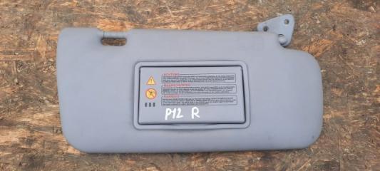 Козырек солнцезащитный передний правый NISSAN PRIMERA 2006 Б/У Козырек солнцезащитный передний правый NISSAN PRIMERA 2006