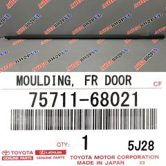 Запчасть молдинг на дверь передний правый TOYOTA WISH