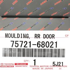 Запчасть молдинг на дверь задний правый TOYOTA WISH