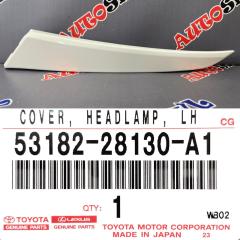 Накладка на фару левая TOYOTA NOAH новая Накладка на фару левая TOYOTA NOAH