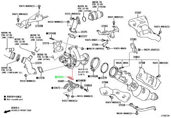 Запчасть прокладка TOYOTA