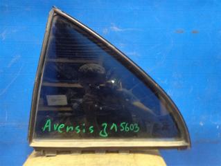 Стекло двери заднее левое Toyota Avensis 2 2006
