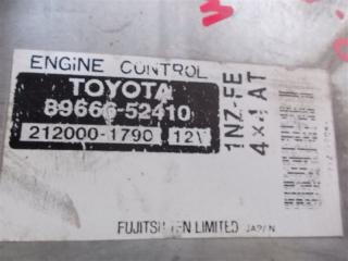 Блок efi TOYOTA IST NCP65 1NZ 89666-52410 2 ракурс