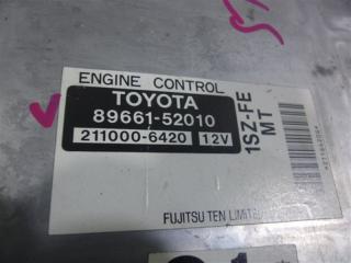 Блок efi TOYOTA VITZ SCP10 1SZ 8966152010 2 ракурс