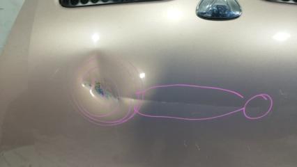 Капот TOYOTA VITZ SCP10 2 ракурс