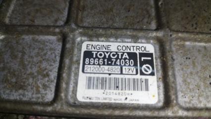 Блок efi TOYOTA IQ KGJ10 1KR 8966174030 3 ракурс