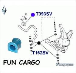 Запчасть втулка стабилизатора передняя TOYOTA IST