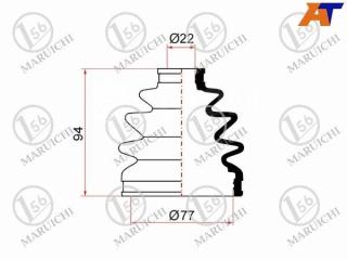 Пыльник шруса внутренний передний NISSAN AD новая Пыльник шруса внутренний передний NISSAN AD