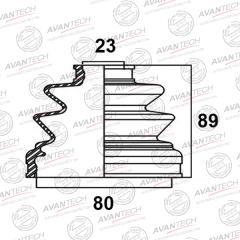 Пыльник шруса внутренний MITSUBISHI PAJERO новая Пыльник шруса внутренний MITSUBISHI PAJERO