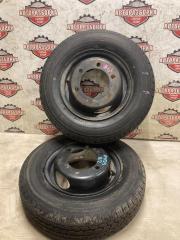 Комплект из 2-х Колесо, резина  летняя 155/80 R12 LT 8PR (б/у)