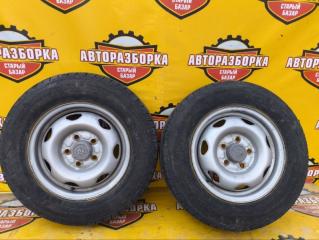 Комплект из 2-х Колесо R14 / 175 / 80 DONLOP DV-01 5x114.3 штамп. 45ET (б/у)