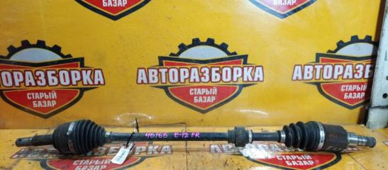 Привод передний правый NISSAN NOTE 2012