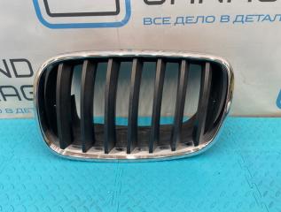 Решетка радиатора левая BMW X5 2012 контрактная Решетка радиатора левая BMW X5 2012