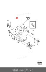 Насос топливный XC70 2009 BZ D5244T4 2.4