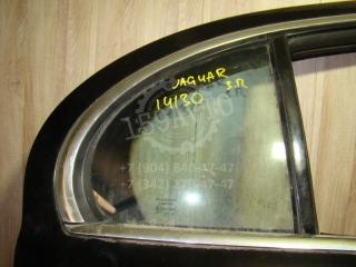 Фото запчасти стекло двери задней правой форточка Jaguar S-Type 2004 Б/У запчасть Запчасть стекло двери задней правой форточка Jaguar S-Type 2004
