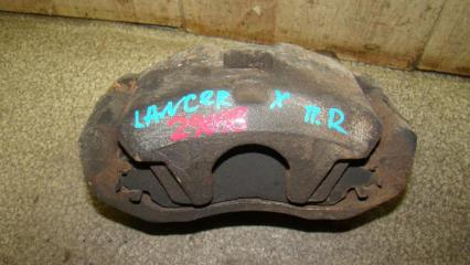 Фото запчасти суппорт передний правый Mitsubishi Lancer 10 Б/У запчасть Запчасть суппорт передний правый Mitsubishi Lancer 10