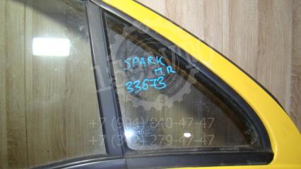 Запчасть стекло двери передней правой форточка Chevrolet Spark 2007