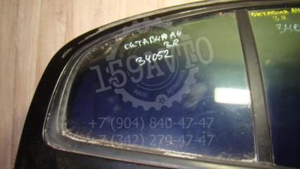 Стекло двери задней правой форточка Skoda Octavia 1