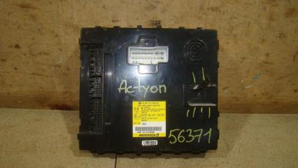 Фото запчасти блок комфорта SsangYong Actyon 2 2012 Б/У запчасть Запчасть блок комфорта SsangYong Actyon 2 2012