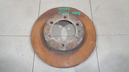 Диск тормозной передний вентилируемый Toyota Hilux 8 2015 Б/У Диск тормозной передний вентилируемый Toyota Hilux 8 2015