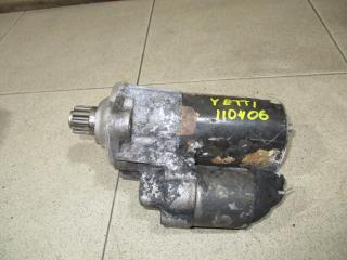 Фото запчасти стартер Skoda Yeti 2012 Б/У запчасть Запчасть стартер Skoda Yeti 2012