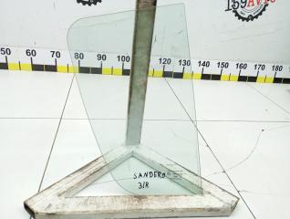 Стекло двери задней правой форточка Renault Sandero 1 2014 BS K7J 822624569R Б/У