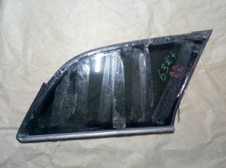 Стекло боковое (собачник) заднее правое Toyota Avensis 2002-2010
