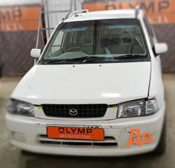 Запчасть стекло лобовое переднее Mazda Demio 1996-2002