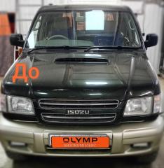Запчасть стекло лобовое переднее Isuzu Bighorn 1991-2002