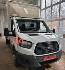 Запчасть стекло лобовое переднее Ford Transit 2014-2023