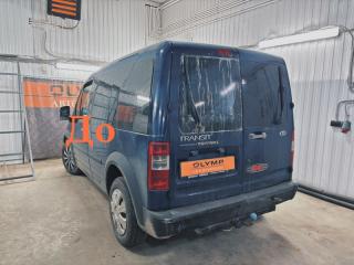 Стекло двери заднее левое Ford Tourneo Connect 2001-2013