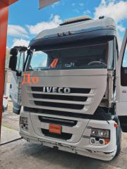 Запчасть стекло лобовое переднее Iveco EuroTech 1992-